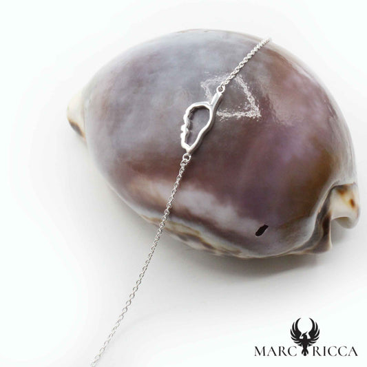 Bracelet Argent Chainette Corse
