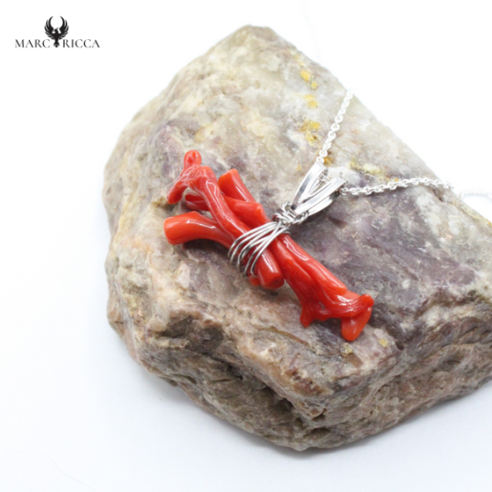 Pendentif Fagot de corail