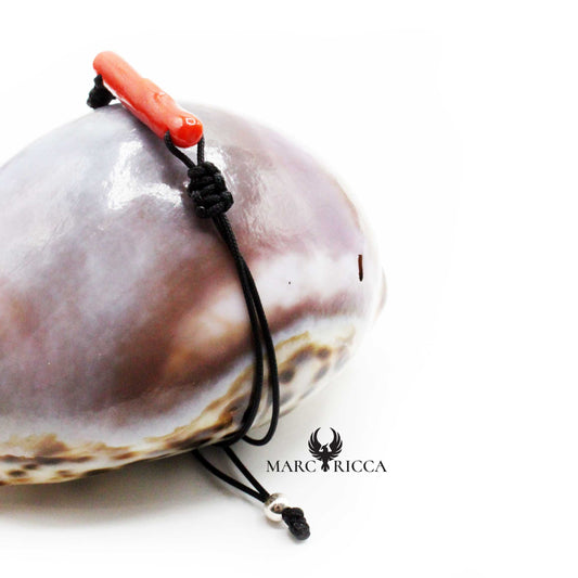 Bracelet Cordon Corail Tube