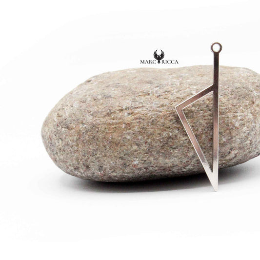 Pendentif Argent Corse Stylisée