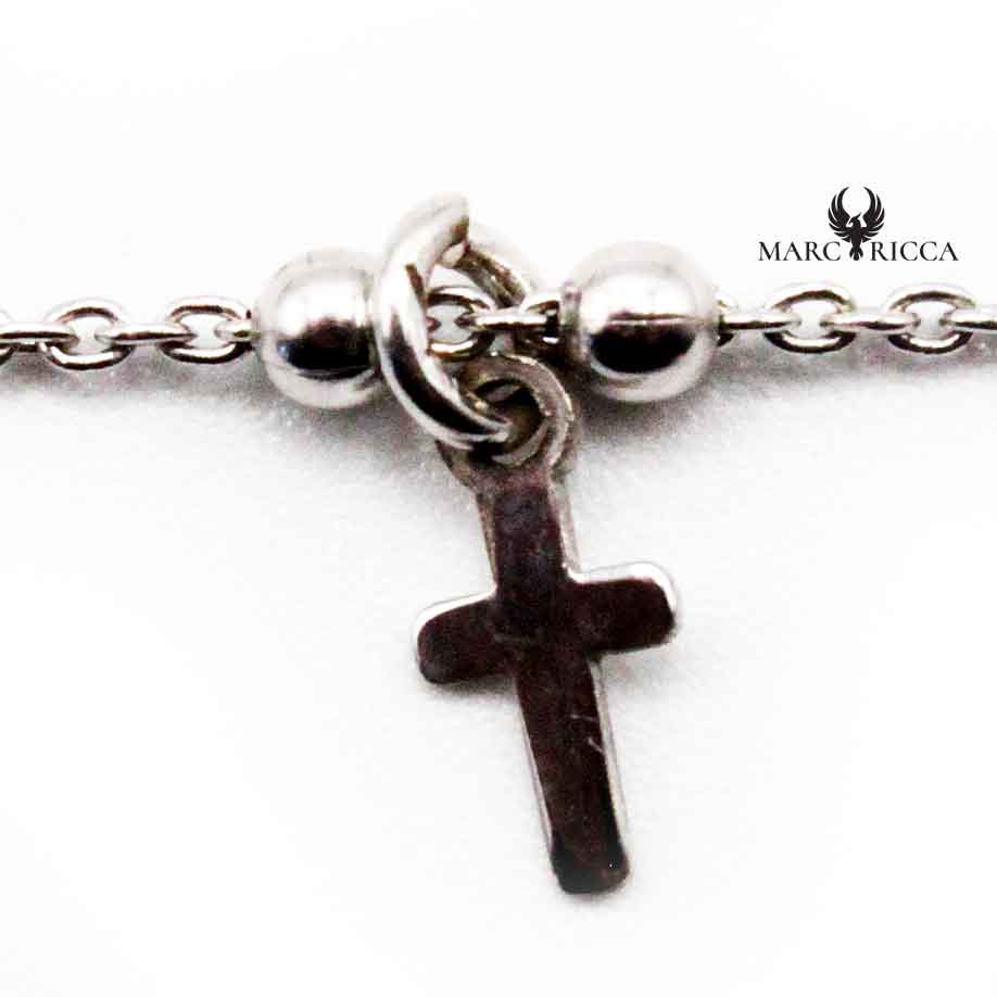 Bracelet Chainette Corse, Miraculeuse et Croix