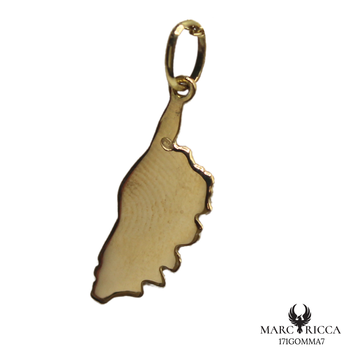 Pendentif Or Corse Blason Tête de Maure & Villes 18 ou 9 carats