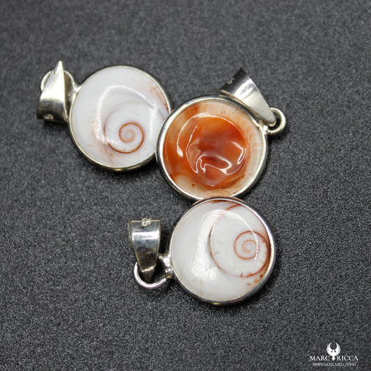 Pendentif Oeil de Sainte Lucie ou Shiva et Argent 925 - 23 mm|PDT14 Pendentif Oeil de Sainte Lucie ou Shiva et Argent 925 - 23 mm|PDT14