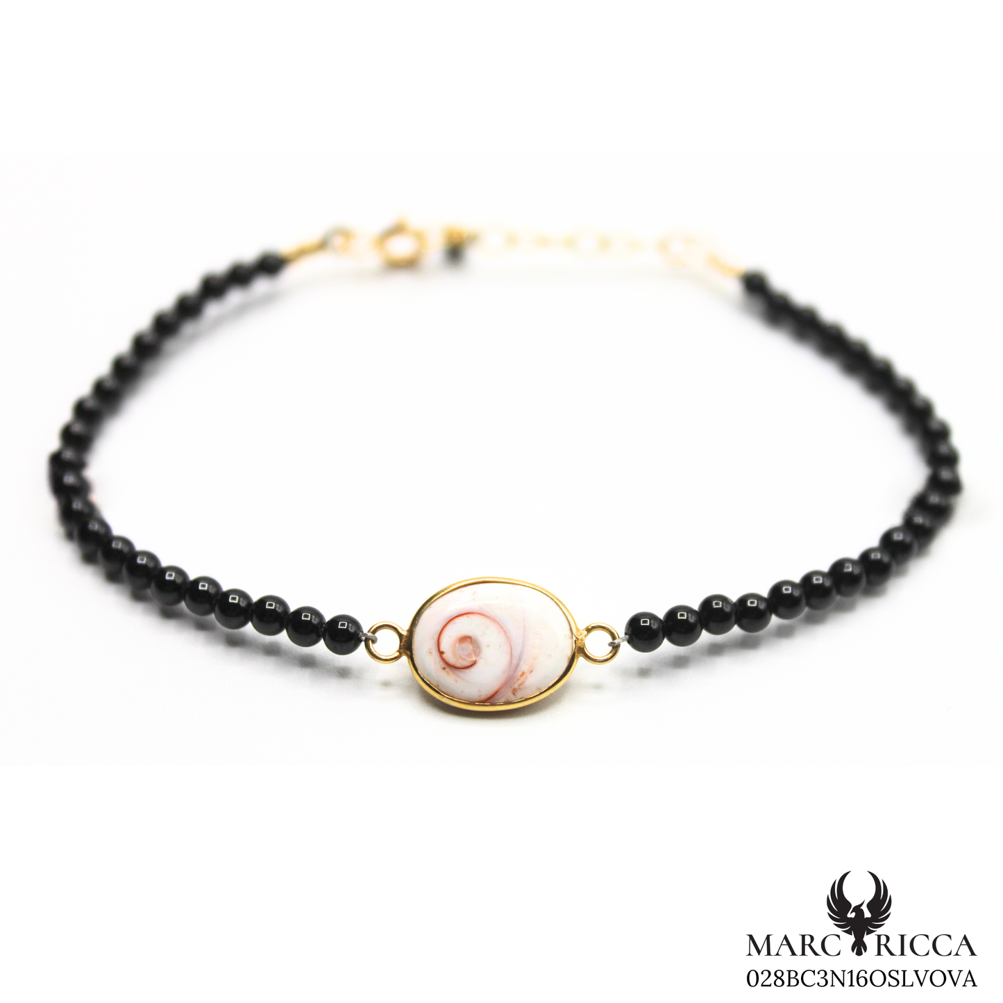 Bracelet Vermeil Spinelle & Oeil de Sainte Lucie