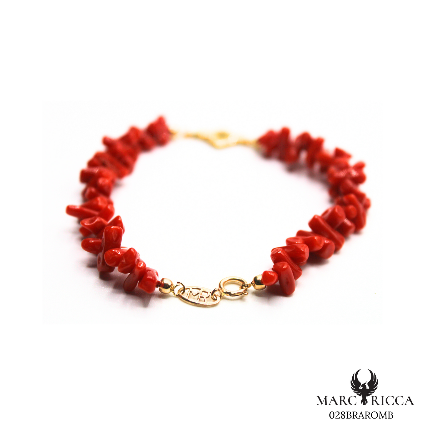 Bracelet Or Corail Cupolino & Losange