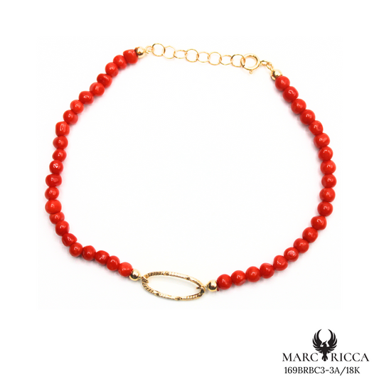 Bracelet Or Corail Cupolino & Anneau
