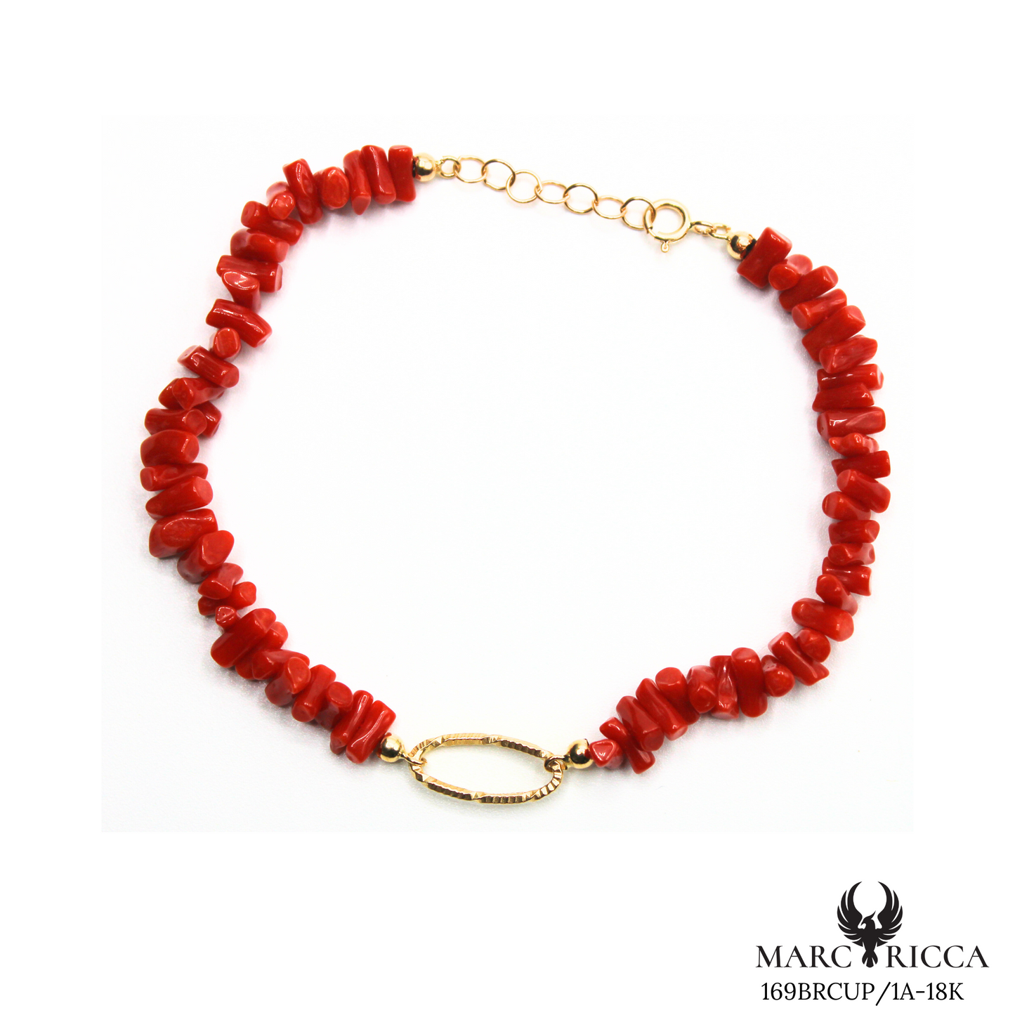 Bracelet Or Corail Cupolino & Anneau