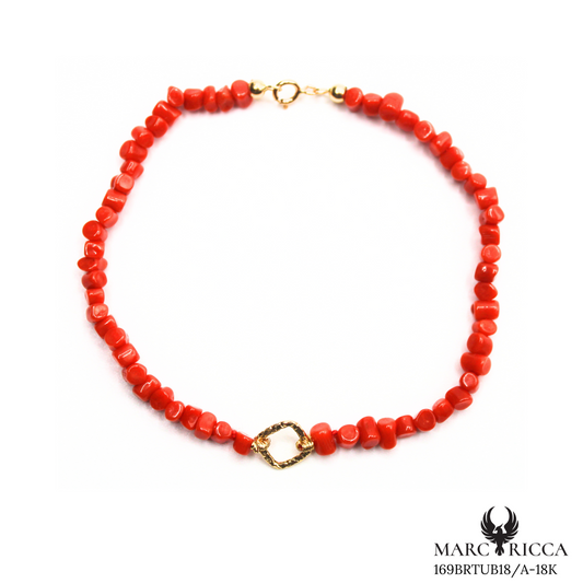 Bracelet Or Corail Cupolino & Anneau