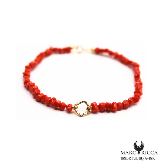 Bracelet Or Corail Cupolino & Anneau