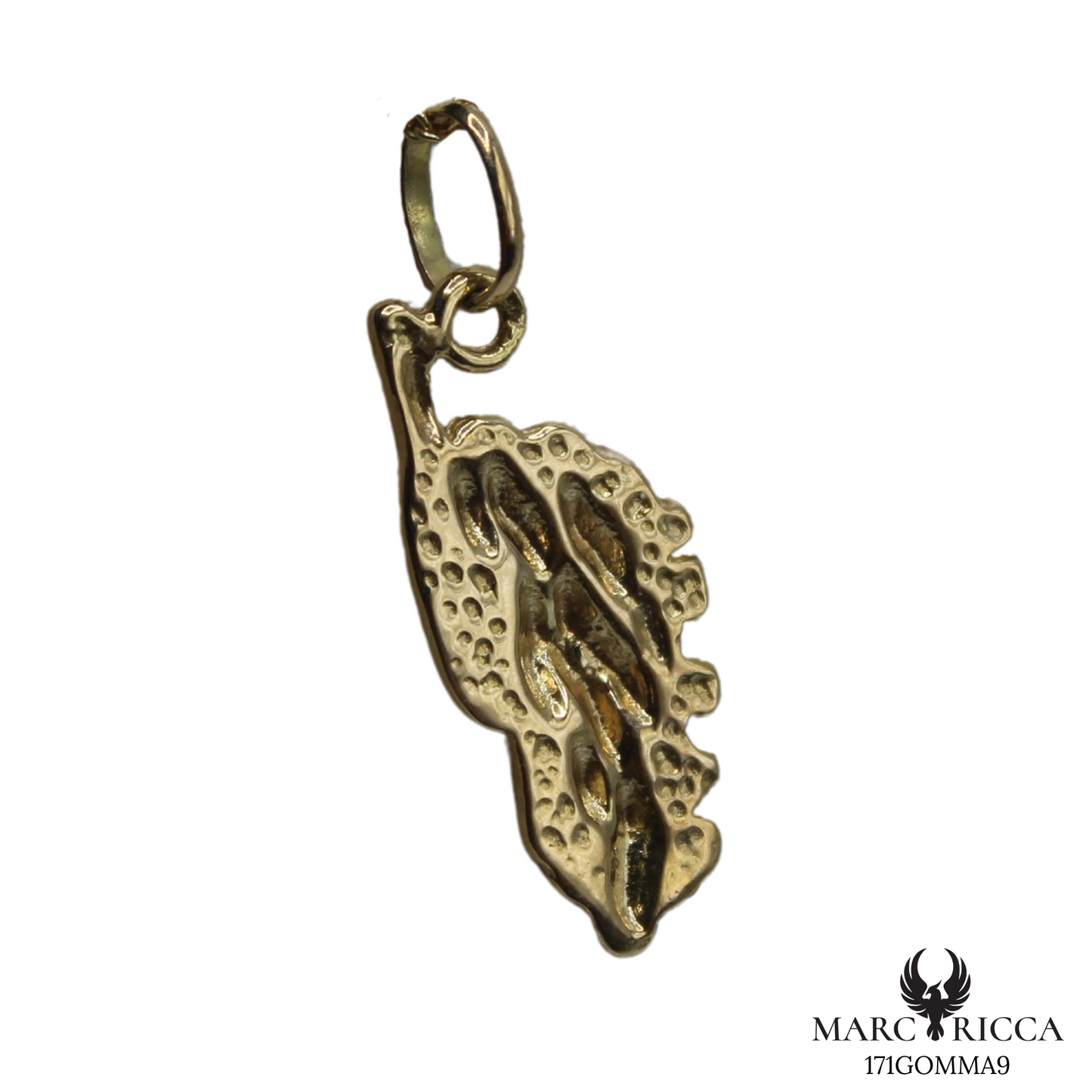 Pendentif Or Corse Gros Relief 18 ou 9 Carats