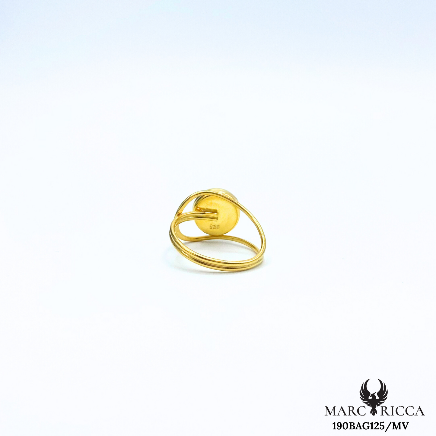 Bague œil de Sainte Lucie réglable